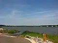 View of the Poquoson River facing towards York County from the end of Hunts Neck Road