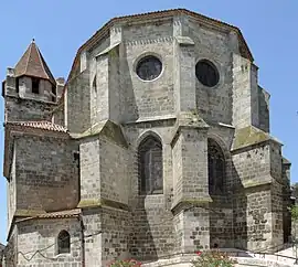 The church of Notre-Dame, in Port-Sainte-Marie