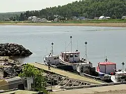 Harbour at Port-Daniel–Gascons