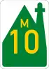 Metropolitan route M10 shield