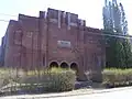 The remains of the Porter Township High School, Reinerton