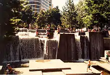 Keller Fountain in 1995