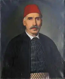 Portrait of a Lebanese nobleman (c. late 19th-early 20th century)