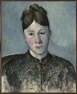 Paul Cézanne, Portrait de Madame Cézanne (1885)