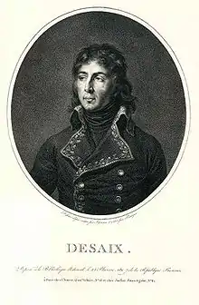 Fiesinger's engraving of Louis Charles Antoine Desaix after Jean Urbain Guérin