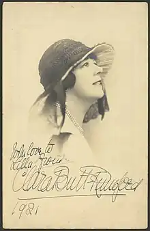 Portrait photograph taken in 1921 of British opera singer Clara Butt, by Australian photographer Bernice Agar.