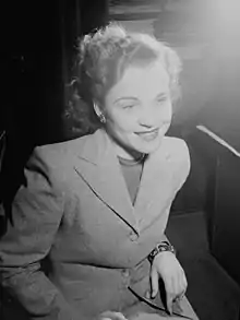 Chandler (then Eve Young) in 1947
