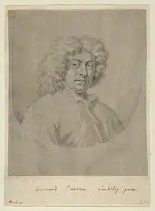 Bust length portrait of man