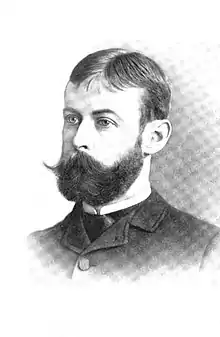 Portrait of Fuller in August–September 1895 edition of The Bookman (New York)