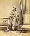 Portrait of a girl from Sindh, (1870s)