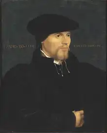 Portrait of a Man in Black, perhaps Sir Richard Cromwell