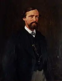 Portrait of young Mannerheim