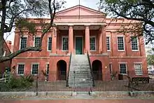 Portsmouth courthouse in the Olde Towne historic district