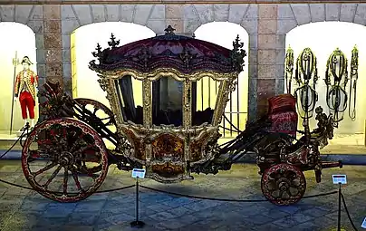 Coach of King John V of Portugal, 18th century