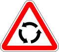 Roundabout ahead