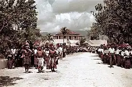 Timorean dancers in 1966.