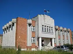 Administration building in Zheshart