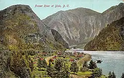 Postcard- Yale, BC, c.1910
