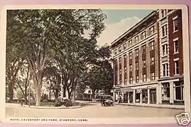 Hotel Davenport, from a postcard sent in 1916