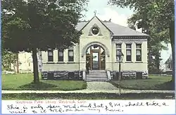 Town library, c. 1906