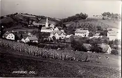 1969 postcard of Jakobski Dol