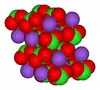 The crystal structure of potassium chlorate