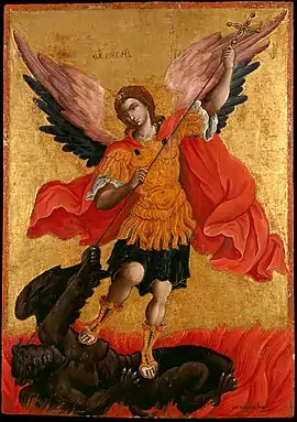 Archangel Michael by Theodoros Poulakis (17th)