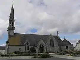 The church of Saint-Cadoan, in Poullan-sur-Mer