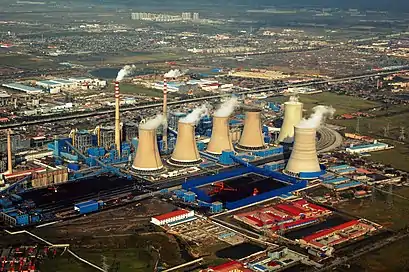 Power Plant in Tianjin, China