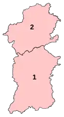 Parliamentary constituencies in Powys 2010