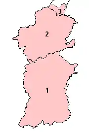 Parliamentary constituencies in Powys pre-2010
