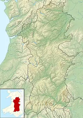 Clywedog Reservoir is located in Powys