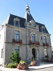 The town hall in Pré-en-Pail