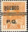 Canadian precancel stamp from Quebec City