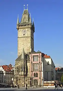 The Old Town Hall is a complex of several ancient houses