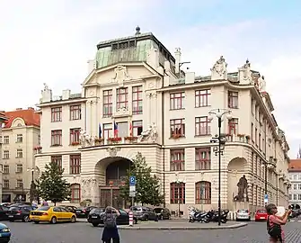 The New City Hall of Prague by Polívka (1908–1911)