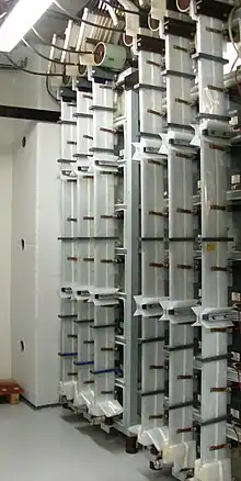 Part of capacitor bank