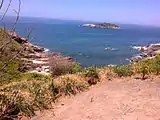 Path to Perigoso Beach near Grumari Neighborhood