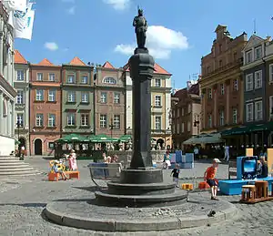 Old Market Square, the Pranger whipping post