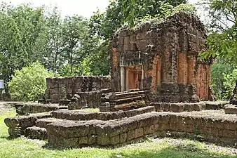 Prasat Prang Ku, Sisaket, Thailand, unknown architect, 12th century