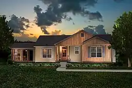 Pratt Modular Home called "The Entertainer". Tyler Texas