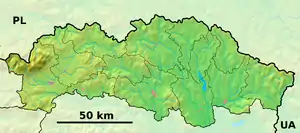 Medzilaborce is located in Prešov Region