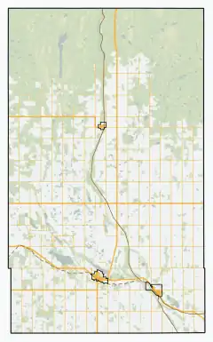 Rural Municipality of Preeceville No. 334 is located in Preeceville No. 334