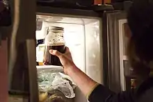 Preparation of cold brew coffee at home