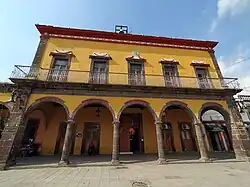 The cityhall of Valle de Santiago