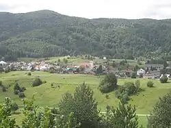 View of Prezid, Croatia