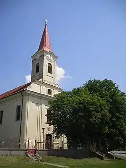 Holy Trinity church in Pribeta