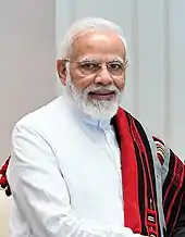 Narendra Modi, the 14th and current Prime Minister of India