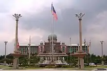 Prime Minister's office as seen from Putra Square.