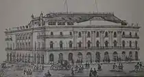 Teatro Colón, sketch.